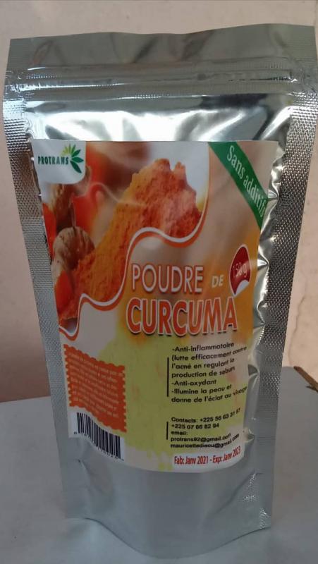 Poudre de curcuma - 150g