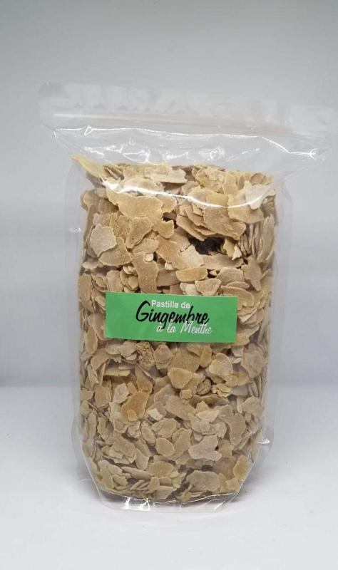 Pastille de gingembre à la menthe